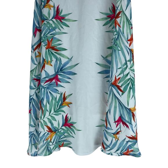 Show Me Your Mumu Daryn Palm Party Lace Up Mini Dress Size S - Picture 9 of 10